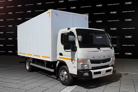Промтоварный фургон клееного типа FUSO Canter TF 7200