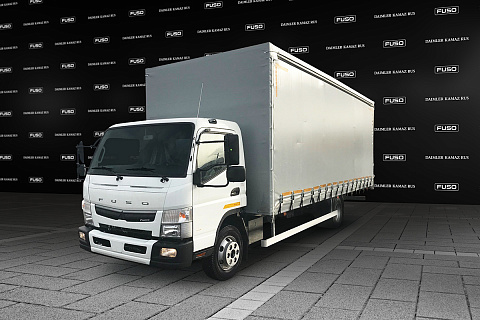 Грузовая бортовая шторная конструкция 7200х2550х2500 с загрузкой с трёх сторон
